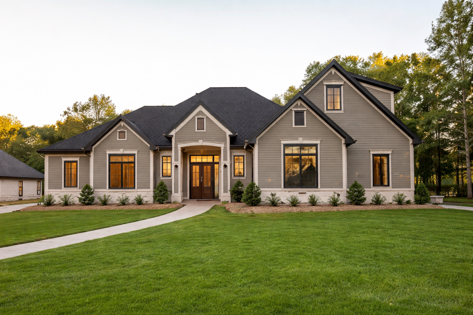 custom home in Texas